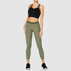 Better Bodies Women's Highbridge Wash Green Tight leggings Size Medium